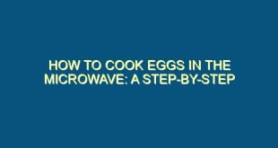 How to Cook Eggs in The Microwave: A Step-By-Step Guide - how to cook eggs in the microwave a step by step guide 416 image jpg png
