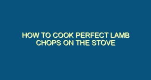 How to Cook Perfect Lamb Chops on the Stove - how to cook perfect lamb chops on the stove 490 image jpg png